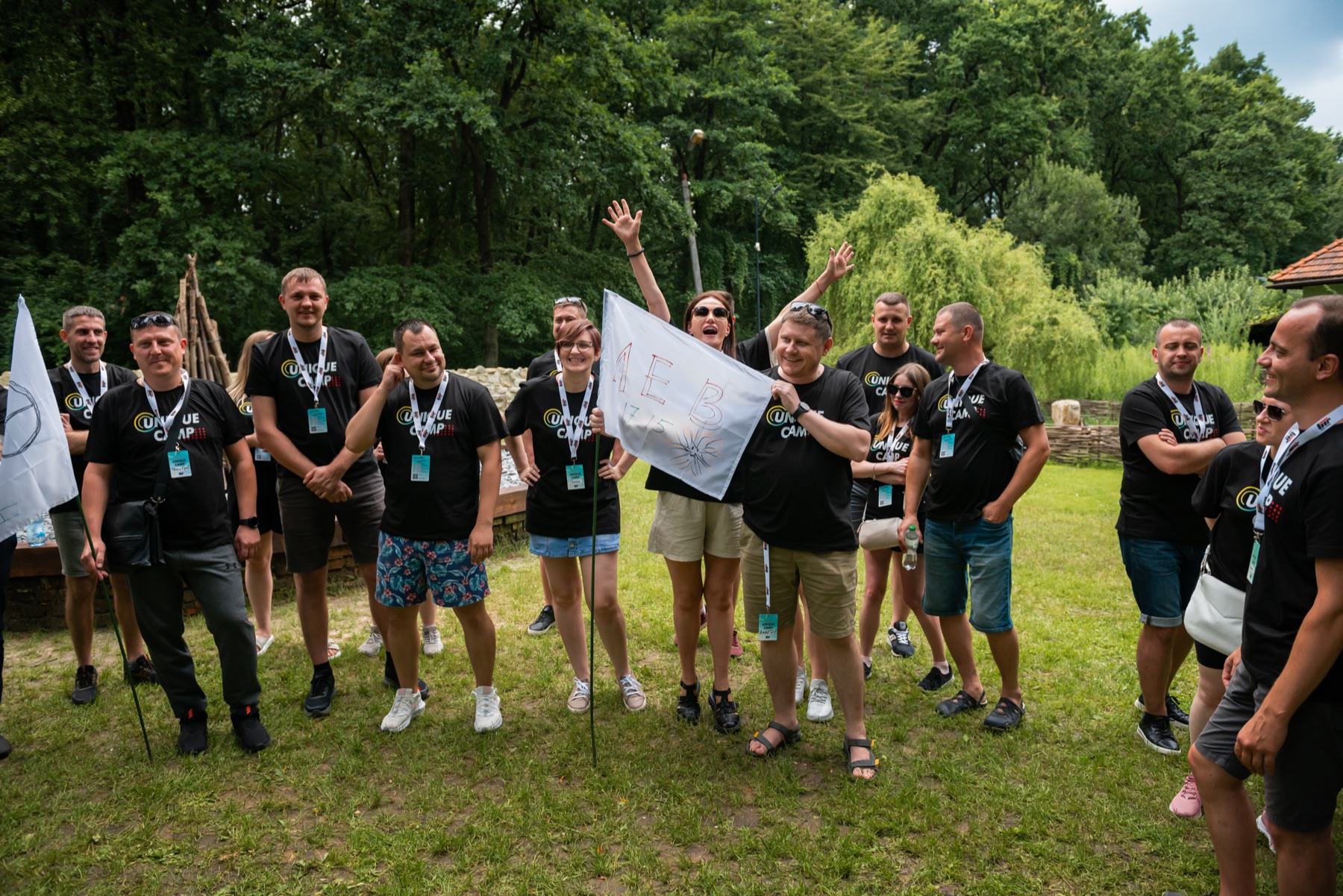 Команда Юнік Трейд на Unique Camp